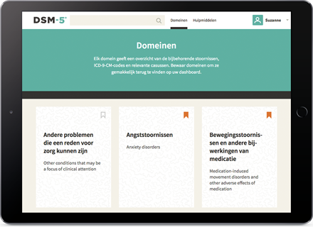 Eenvoudig stoornissen en classificatiecriteria opzoeken en bewaren